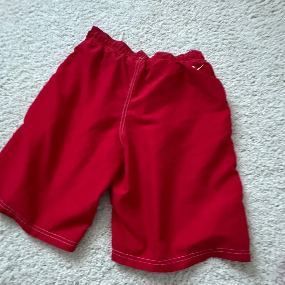 Boys Large Red swim trunks Nike